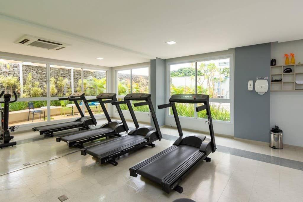 Appartement #Th509# Lindo Apto 01 Qto No Setor Bueno à Goiânia Extérieur photo